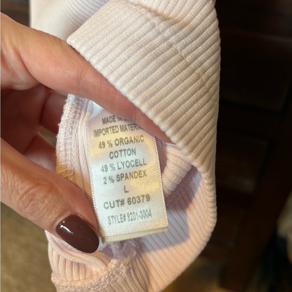 Citizens of Humanity - Isabelle Ribbed Tank - Size - L - Super Light Lilac - Picture 5 of 6